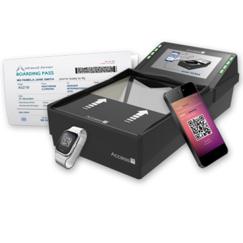 HID Access-IS BGR750 Flatbed Boarding Gate Reader